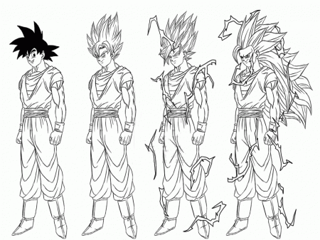 dragon ball z coloring books - High Quality Coloring Pages