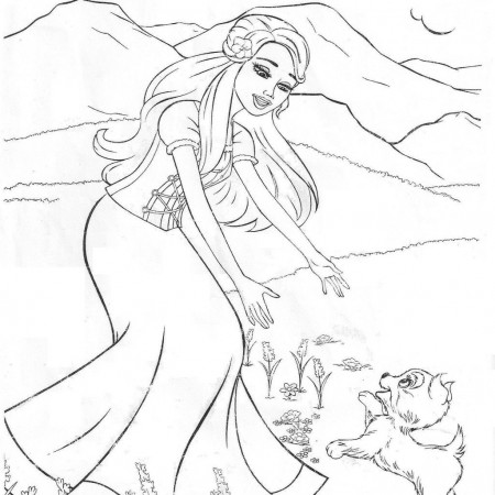 barbie princess and the popstar coloring pages | Only Coloring Pages