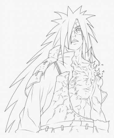 Itachi Coloring Pages 28 Collection Of Madara Uchiha - Madara Uchiha  Coloring Pages, HD Png Download - kindpng