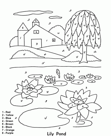 Color by Number Printables for Adults – coloring.rocks!