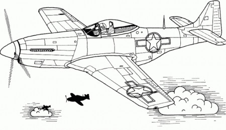 Coloring Pages | Airplane Coloring Pages For Adults