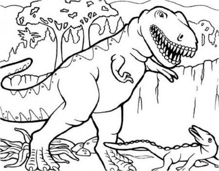 Dinosaur Coloring Pages - Free online Dinosaur Coloring Pages - Page 1