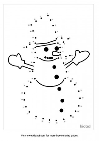 Free Winter Dot to Dot Printables Letters & Numbers | Kidadl