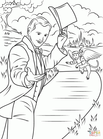 Oz The Great And Powerful coloring page | Free Printable Coloring ...