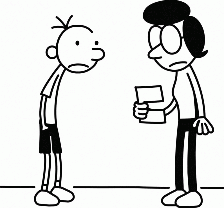 Diary Of A Wimpy Kid Coloring Pages - Coloring Pages For Kids And Adults
