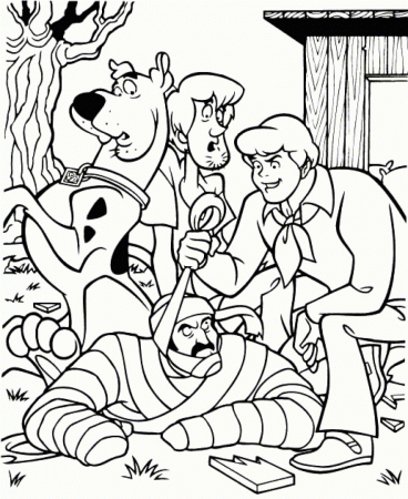 Related Scooby Doo Coloring Pages item-782, Scooby Doo Coloring ...