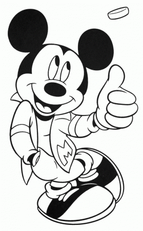 Mickey Mouse Coloring Pages - COLORINGPAG