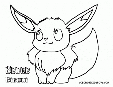 133 pokemon eevee at coloring pages gif mashute