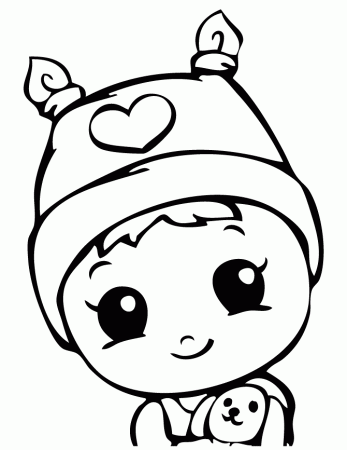 Squinkies Boy Coloring Page | Free Printable Coloring Pages