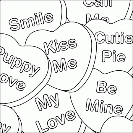 valentine coloring pages - Bing Images | Valentine's Day