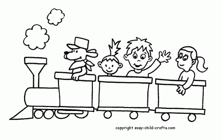 Train Printable Coloring Pages - Free Printable Coloring Pages 