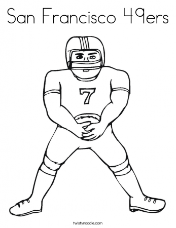 49ers Coloring Pages | Coloring Pages