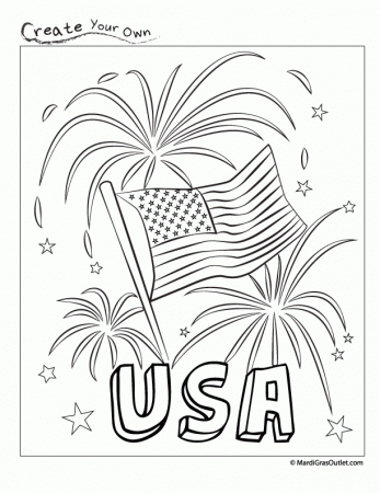 Party Ideas by Mardi Gras Outlet: Happy Fourth-USA Fireworks 
