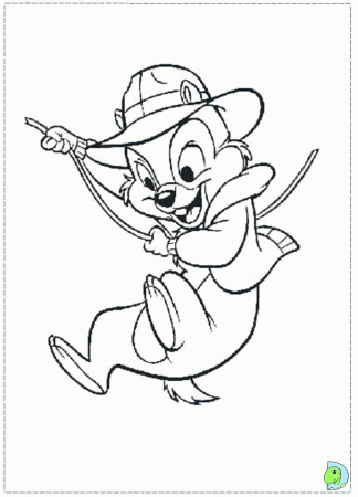 Chip and Dale Coloring pages