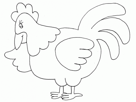 Little Red Hen Coloring Pages 103 | Free Printable Coloring Pages