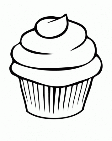 Cupcake Coloring Pages - Cookie Coloring Pages : Coloring Pages 
