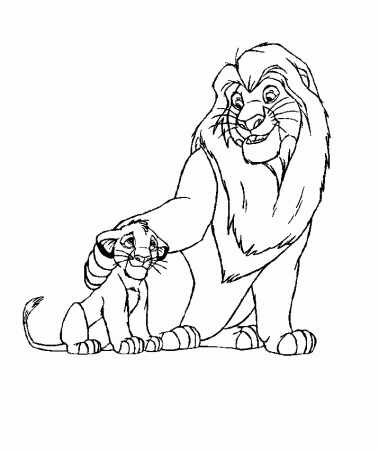Coloring Page - The lion king coloring pages 101