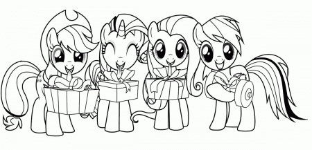 My Little Pony With Friends Coloring Page : KidsyColoring | Free 
