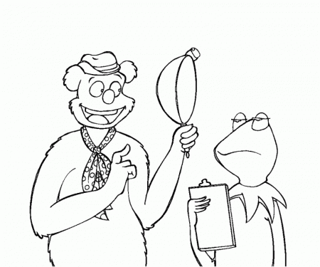 3 The Muppets Coloring Page