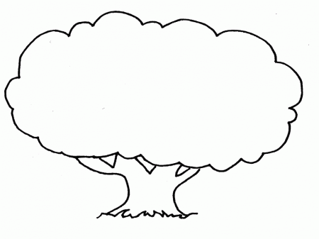 Tree1 Trees Coloring Pages & Coloring Book