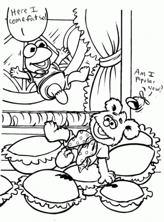 Muppet Babies Coloring Pages Kids Coloring Pages 3117 Muppet 