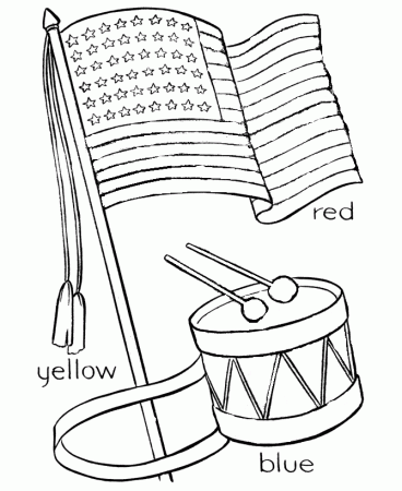 spain flag coloring page printable