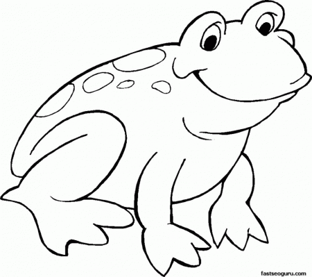 Frog Cute Frog Coloring Pages AkehDuit 140397 Tree Frog Coloring Page