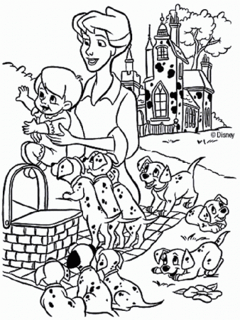 101 Dalmatians Coloring Pages 64 | Free Printable Coloring Pages 