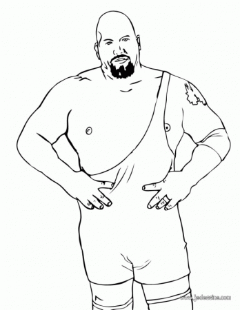 Wwe Superstar The Rock Wwe Printable Coloring Pages Printable 