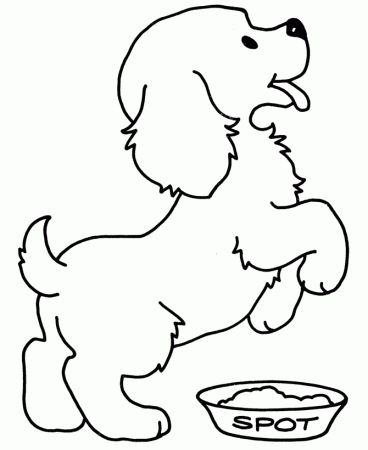 Puppy-Dog-Coloring-Pages | COLORING WS