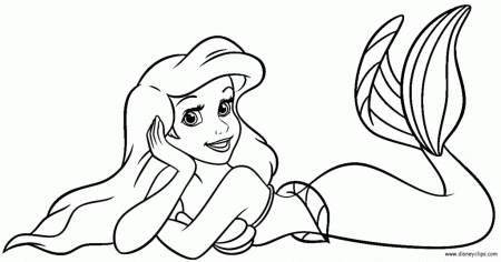 Mermaids Coloring Pages - Free Coloring Pages For KidsFree 