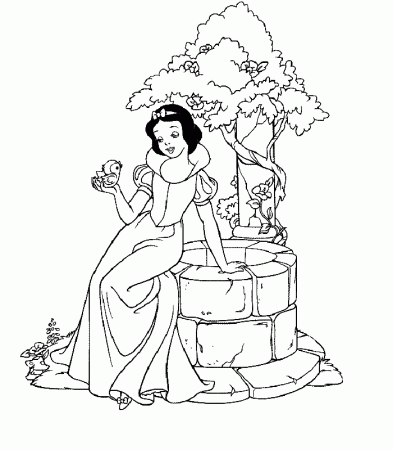 Colouring Pages Disney Characters Printable
