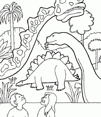 Dinosaur Coloring Pages Printables