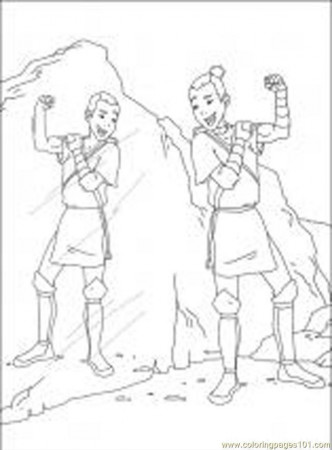 Coloring Pages Avatar 49 M (Cartoons > Avatar the last airbender 