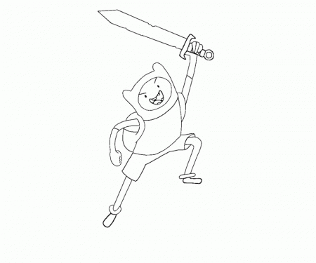 6 Finn Coloring Page