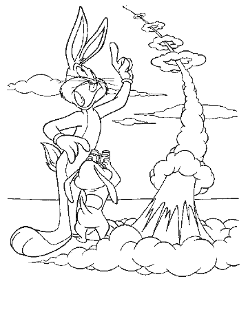 Coloring Page - Bugs bunny coloring pages 4