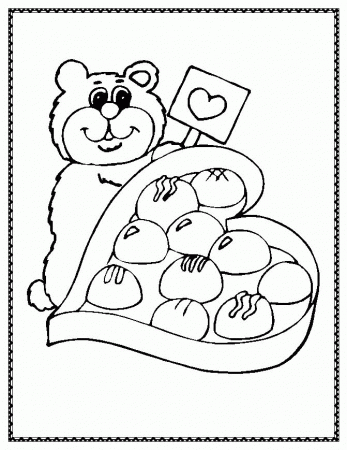 Valentines Coloring Pages Printable | COLORING WS