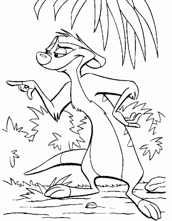 Coloring Page - The lion king coloring pages 37