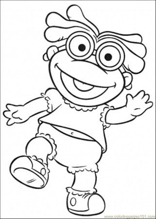 baby muppets Colouring Pages