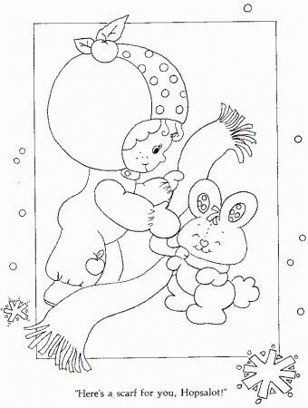 Strawberry Shortcake Coloring Book - A Winter Walk @ Toy-Addict.com