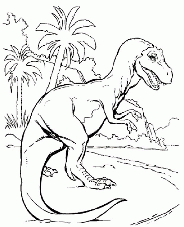 Dinosaurs Coloring Pages 22 | Free Printable Coloring Pages 