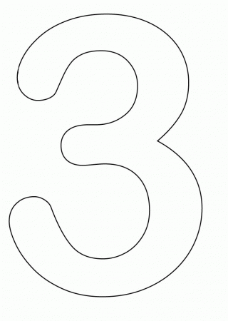 numbers to colour Colouring Pages (page 3)