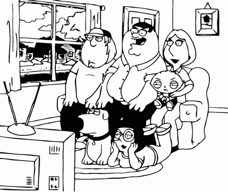 Family Guy Printable Coloring Pages For Kids Coloring Pages 238430 