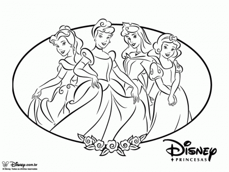Disney Princess Coloring Pages Online - Free Coloring Pages For 