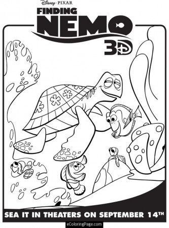 Related Pictures Finding Nemo Coloring Pages Coloring Pages For 
