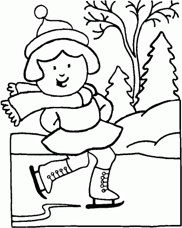 Winter Coloring Pages | ColoringMates.