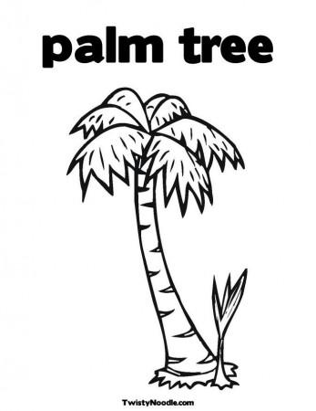 2 trees Colouring Pages (page 2)