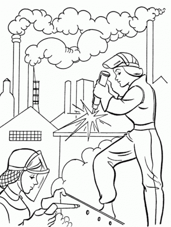Free Labor Day Coloring Pages :Kids Coloring Pages | Printable 