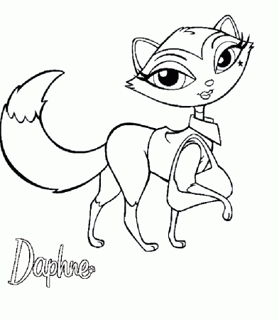 Bratz Petz Coloring Pages | download free printable coloring pages