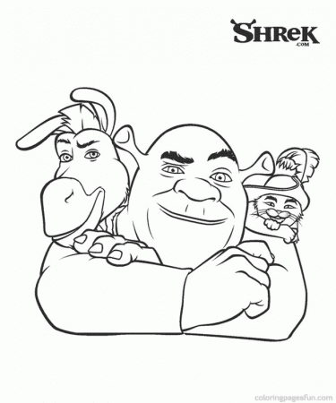 Shrek 3 Coloring Pages 12 | Free Printable Coloring Pages 